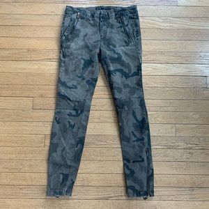ZARA Basic Camo Skinny Jeans